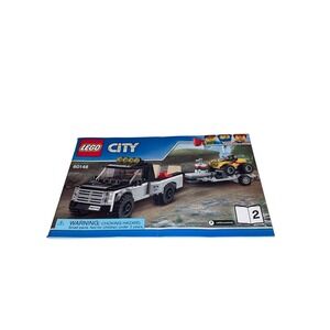 LEGO CITY: ATV Race Team (60148) Instruction Manual‎ Book Only
